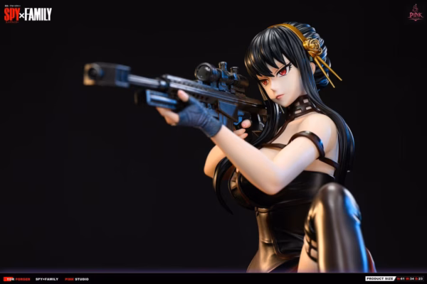 Spy x Family Pink Studio Sniper Yor Forger Resin Statue 6