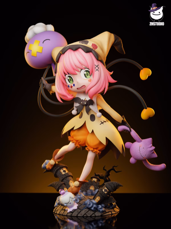 Spy x Family ZH Studio Halloween Girl Anya V2 Resin Statue 2
