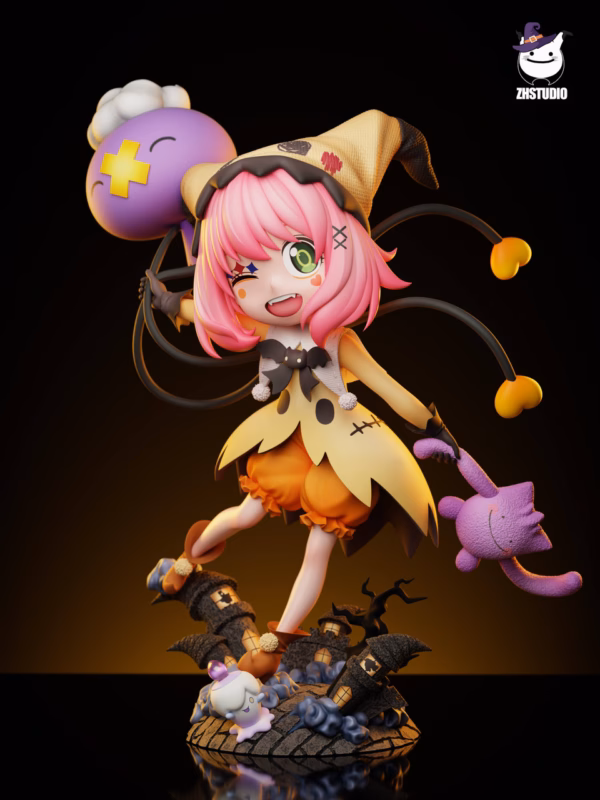 Spy x Family ZH Studio Halloween Girl Anya V2 Resin Statue 4