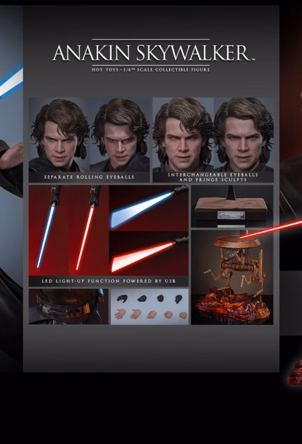 Star Wars Hot Toys Anakin Skywalker 6