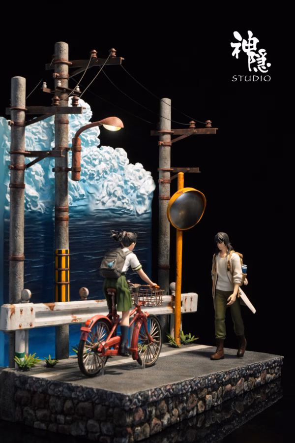 Suzume no Tojimari Shen Yin Studio Suzume x Munakata Sota Resin Statue 1
