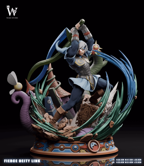 The Legend Of Zelda Wake Studio Fierce Deity Link Resin Statue 1