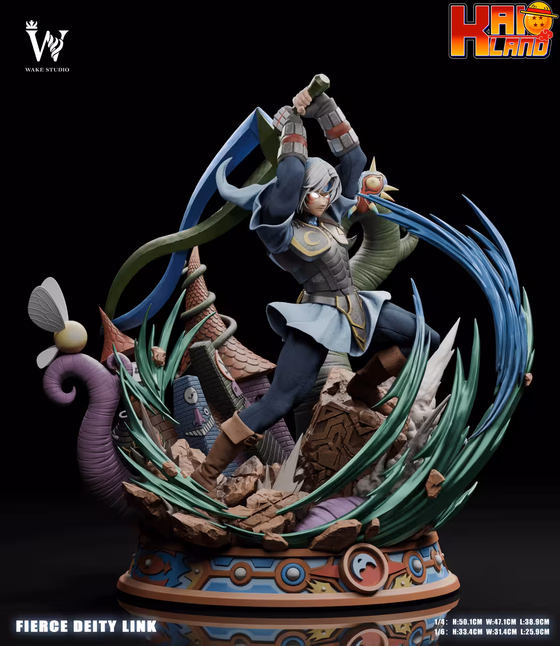 The Legend Of Zelda Wake Studio Fierce Deity Link Resin Statue
