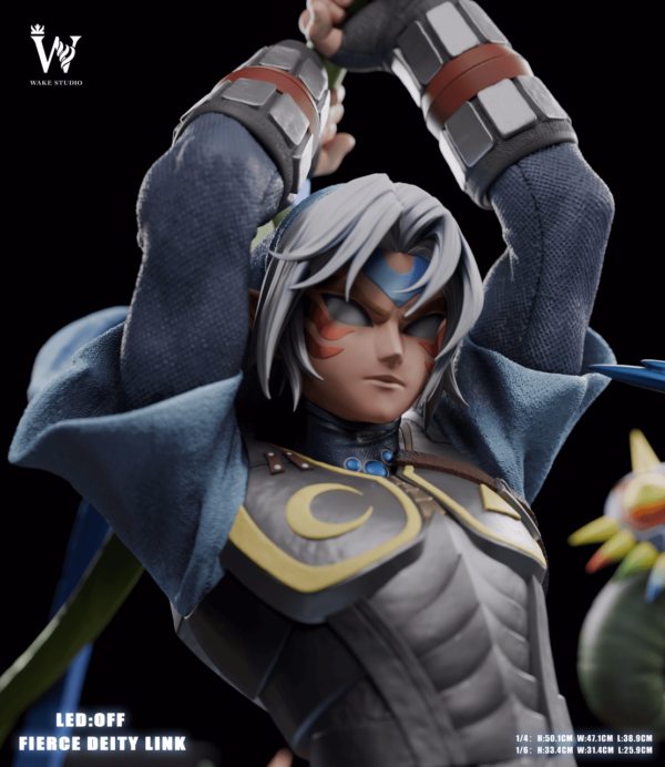 The Legend Of Zelda Wake Studio Fierce Deity Link Resin Statue 5