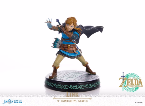 The Legend of Zelda First 4 Figures Tears of the Kingdom Link Licensed PVC 1