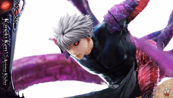 Tokyo Ghoul Black Goat Studio Kaneki Ken Vs Arima Kisho Resin Statue 8