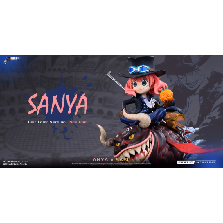 Spy x Family Biubiu Studio Anya Cosplay Sabo Resin Statue