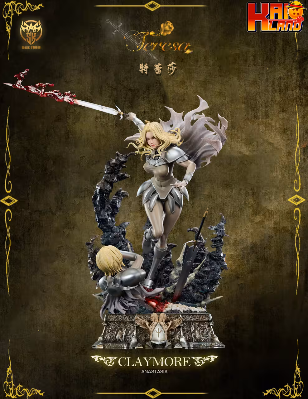 Claymore Mask Studio Teresa Resin Statue