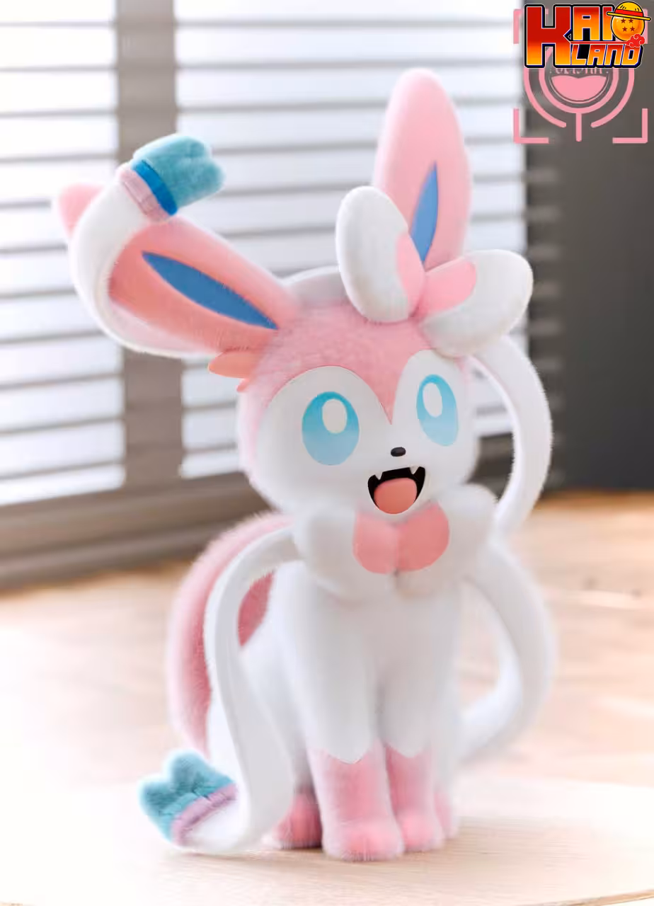 Pokemon Geisha Studio Plush Texture Sylveon Resin Statue
