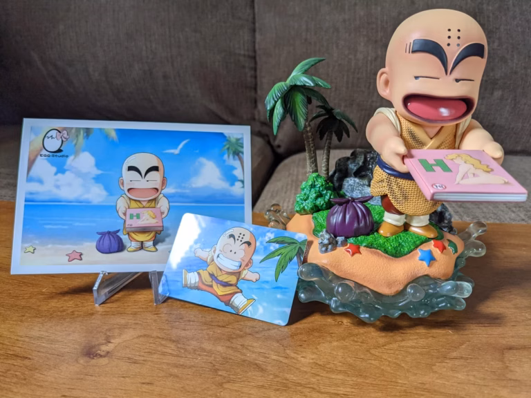 Dragon Ball EGG Studio Krillin Resin Statue