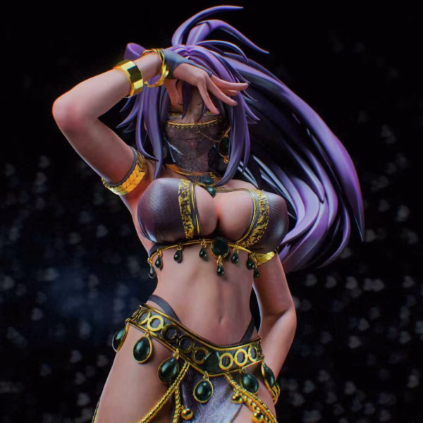 ANE Studio Dancer Shihouin Yoruichi Resin Statue 4