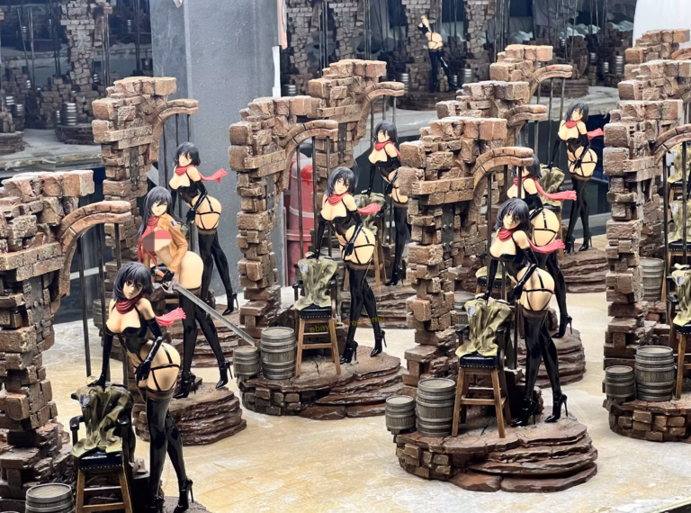 Attack On Titan Rosa Studio Mikasa Ackerman Resin Statue