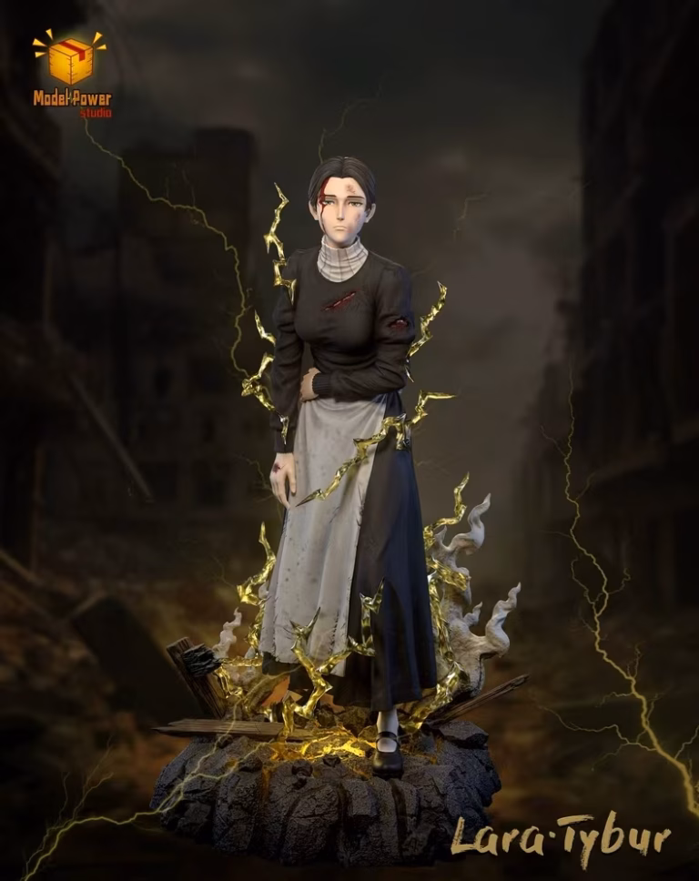 Attack on Titan Model Power Studio Lara Tybur Resin Statue