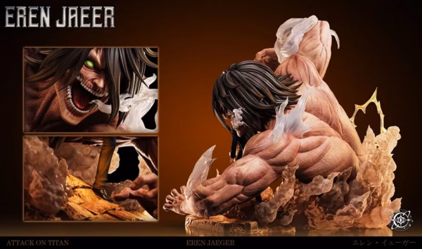 Attack on Titan Void Studio Eren Yeager Resin Statue 2