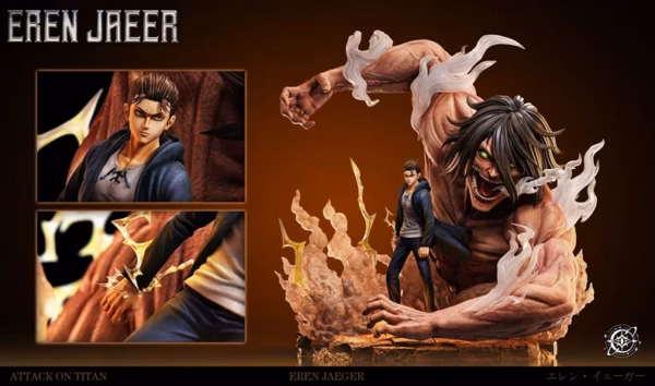 Attack on Titan Void Studio Eren Yeager Resin Statue 4