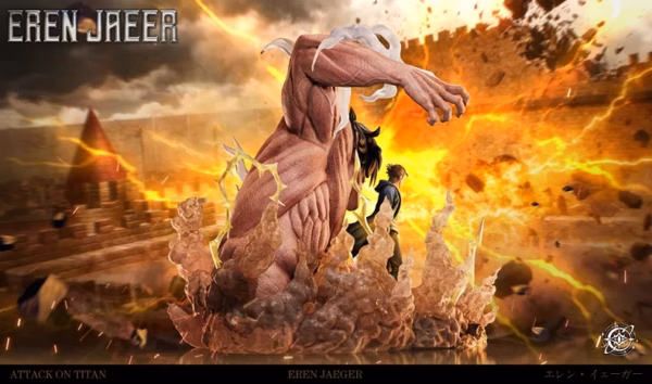 Attack on Titan Void Studio Eren Yeager Resin Statue 6