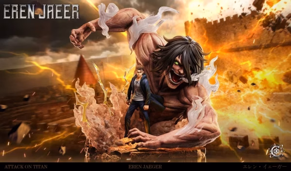 Attack on Titan Void Studio Eren Yeager Resin Statue 7