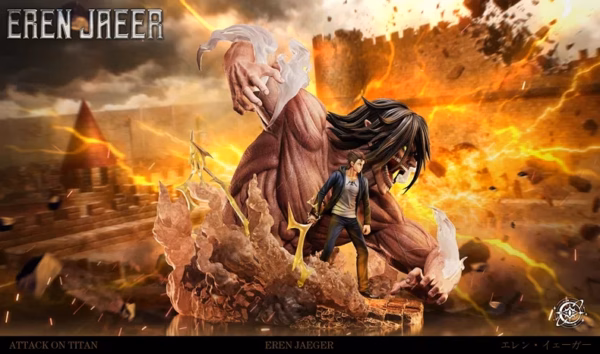 Attack on Titan Void Studio Eren Yeager Resin Statue 8