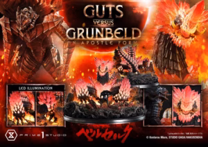 Berserk Prime 1 Studio Guts Versus Grunbeld in Apostle Form Statue Licensed Resin Statue