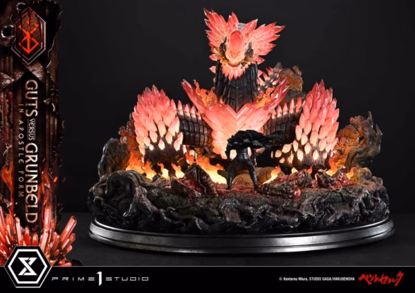 Berserk Prime 1 Studio Guts Versus Grunbeld in Apostle Form Statue Licensed Resin Statue 2