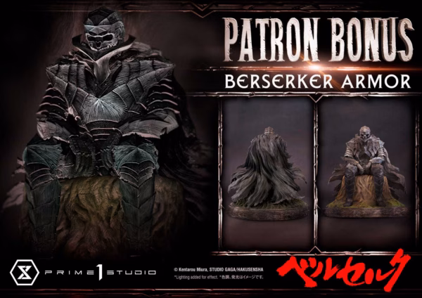Berserk Prime 1 Studio Guts Versus Grunbeld in Apostle Form Statue Licensed Resin Statue 7