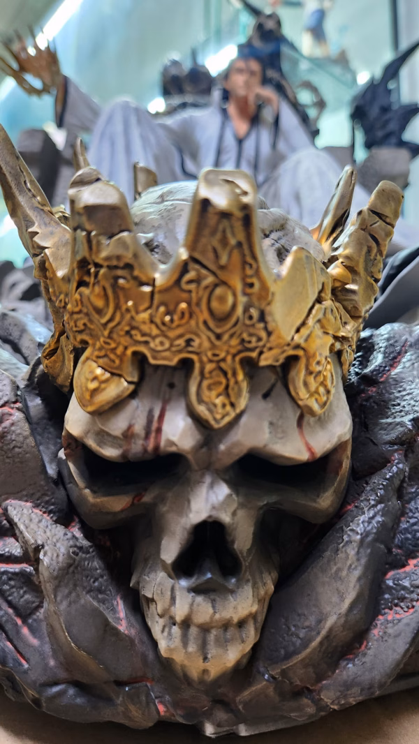 Bleach BlackWing Studio Death Aizen Sousuke Resin Statue 4