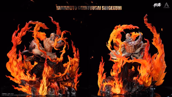 Bleach JiJing x A Corner Studio Yamamoto Genryusai Shigekuni Resin Statue 3