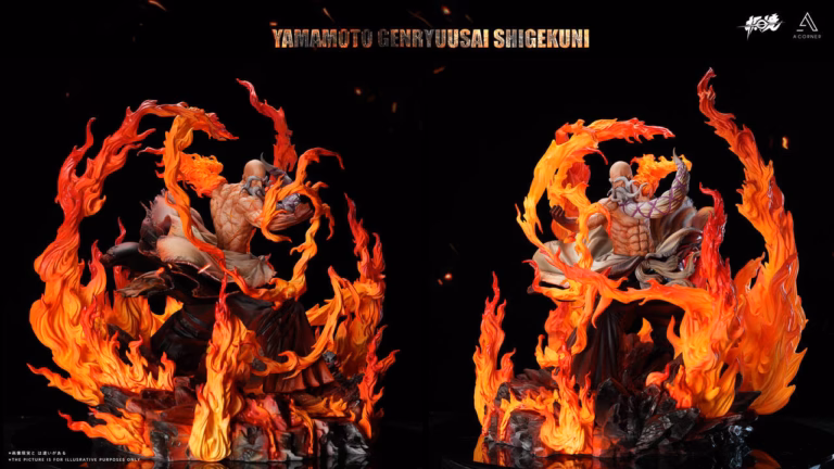 Bleach JiJing x A Corner Studio Yamamoto Genryusai Shigekuni Resin Statue