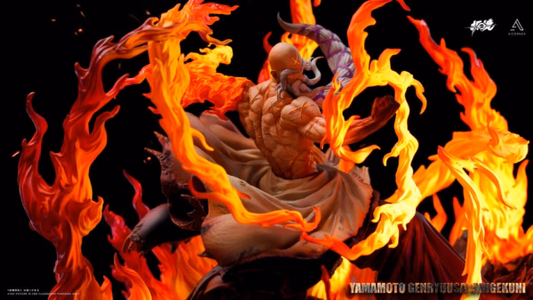 Bleach JiJing x A Corner Studio Yamamoto Genryusai Shigekuni Resin Statue 5