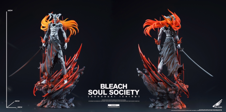 Bleach Time Studio Soul Society Kurosaki Ichigo Resin Statue