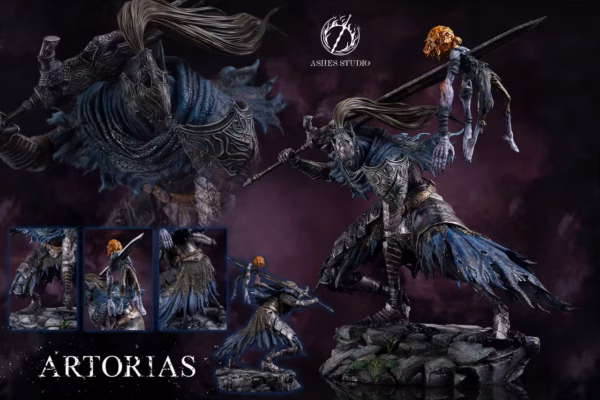 Dark Souls Ashes Studio Abyss Walker Artorias Resin Statue 1