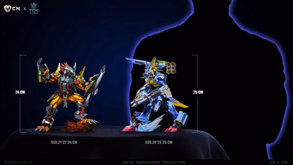 Digimon Crazy Nest Studio x TOK Studio MetalGreymon X Evolution Resin Statue 5