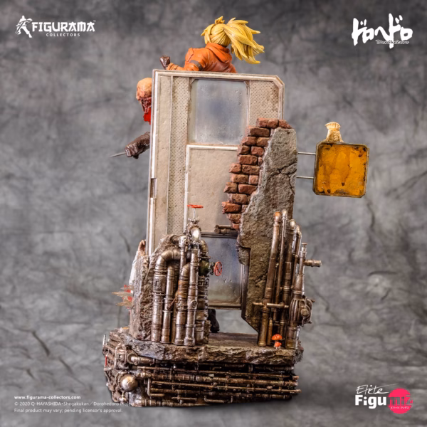 Dorohedoro Figurama Collector Caiman x Nikaido Licensed Resin Statue 4