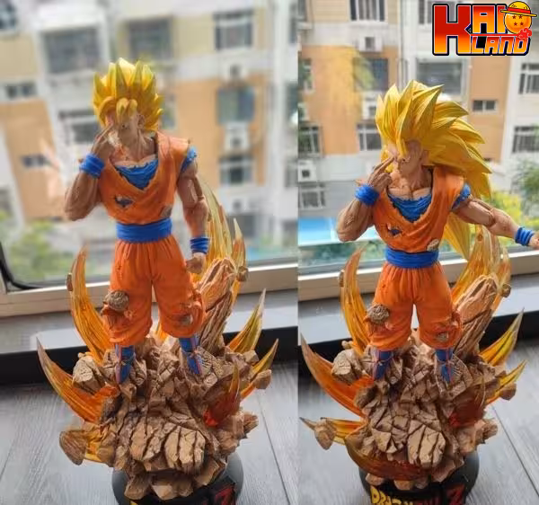 Dragon Ball Black Wing Studio Super Saiyan Goku Resin Statue