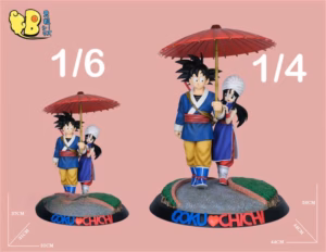 Dragon Ball DB Studio Goku x Chichi Resin Statue