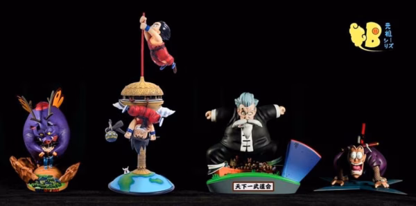 Dragon Ball DB Studio Kid Goku x Korin Tower Resin Statue 4