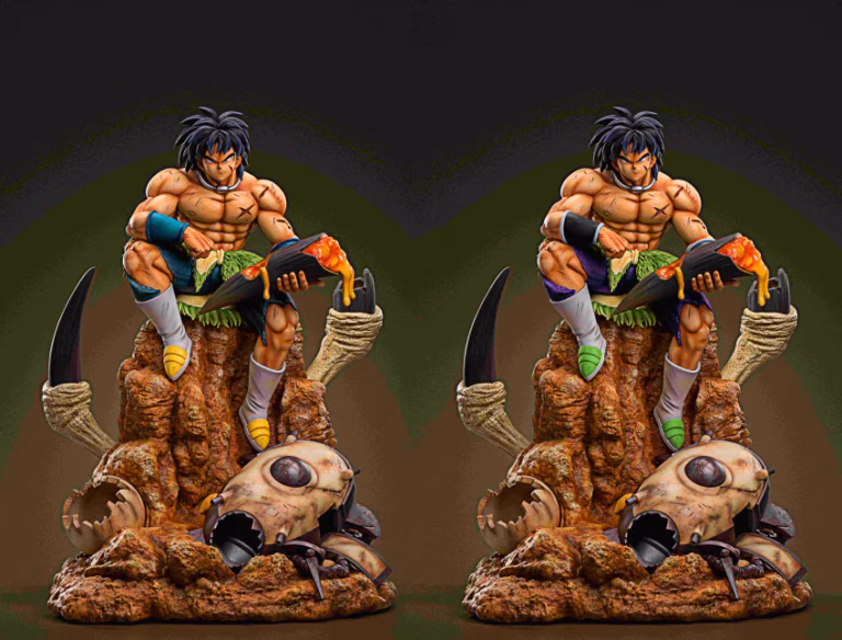 Dragon Ball Dim Model Studio Broly Sitting Resin Statue