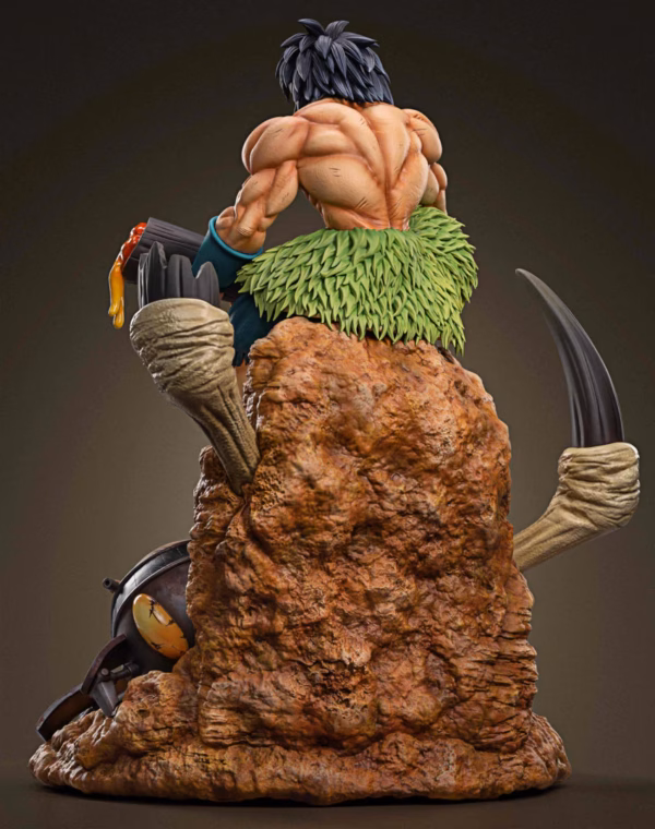 Dragon Ball Dim Model Studio Broly Sitting Resin Statue 2