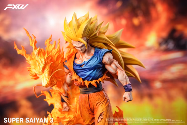 Dragon Ball FXW Studio Dragon Fist Explosion Resin Statue 2