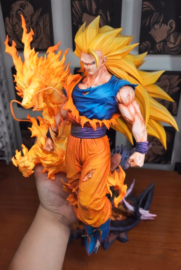 Dragon Ball FXW Studio Dragon Fist Explosion Resin Statue 3