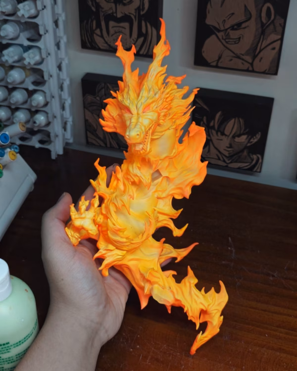 Dragon Ball FXW Studio Dragon Fist Explosion Resin Statue 6