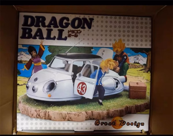 Dragon Ball GD Studio Son Goku x Gohan x Chichi Resin Statue 5