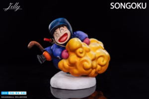 Dragon Ball Jelly Studio Snowy Little Goku Resin Statue