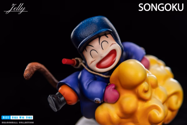 Dragon Ball Jelly Studio Snowy Little Goku Resin Statue 2