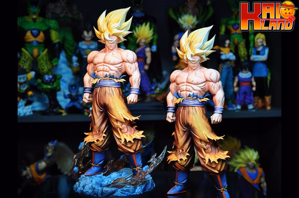 Dragon Ball Juann X Jackie Studio Super Saiyan Goku Resin Statue