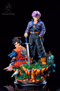 Dragon Ball KD Collectibles Trunks x Future Gohan Resin Statue