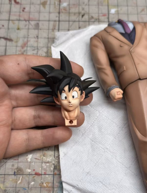 Dragon Ball Kami Studio Son Goku Suit Resin Statue 5