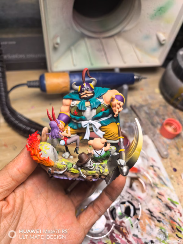 Dragon Ball Laofu Studio Ox King First Appearance Resin Statue 2