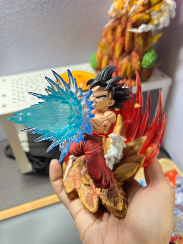 Dragon Ball Sky Top Studio Goku Vs Vegeta Resin Statue 2