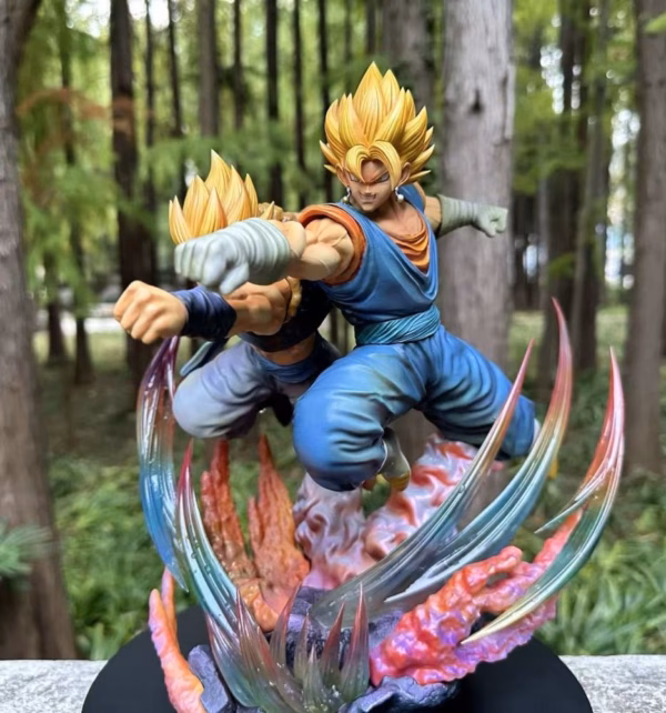 Dragon Ball TG Studio Vegito x Gogeta Resin Statue 5